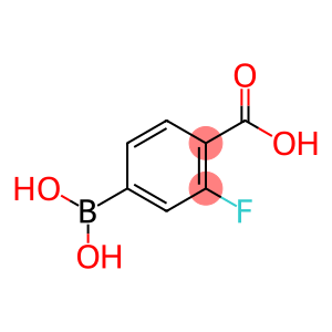 4-二羟硼基-2-氟苯甲酸