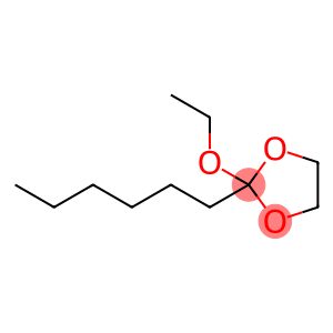 1,3-Dioxolane, 2-ethoxy-2-hexyl-