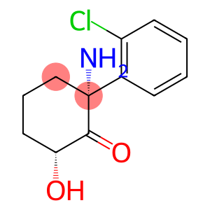 (2R,6R)-2-amino-2-(2-chlorophenyl)-6-hydroxycyclohexanone