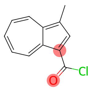 1-Azulenecarbonyl chloride, 3-methyl- (9CI)