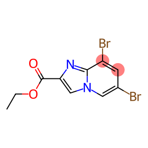 ethyl 6,8-dibromoH-imidazo[1,2-a]pyridine-2-carboxylate