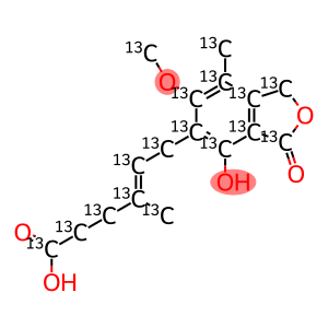 霉酚酸-(全碳-13)
