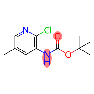 tert-Butyl 2-chloro-5-methylpyridin-3-ylcarbamate