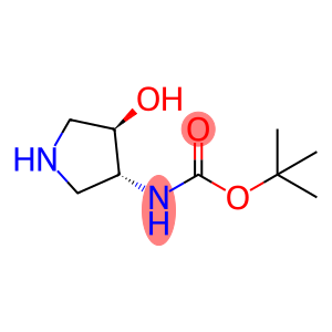 tert-butyl ((3R,4R)-4-hydroxypyrrolidin-3-yl)carbamate
