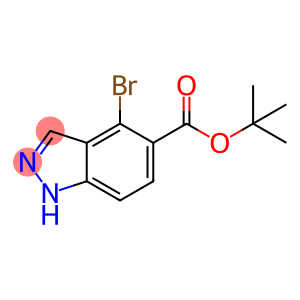 1H-Indazole-5-carboxylic acid, 4-broMo-, 1,1-diMethylethyl ester