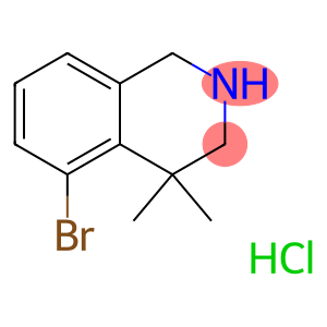 5-溴-4,4-二甲基-1,2,3,4-四氢异喹啉盐酸盐