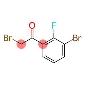 2-Bromo-1-(3-bromo-2-fluorophenyl)ethan-1-one, 2,3'-Dibromo-2'-fluoroacetophenone