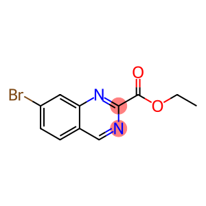2-Quinazolinecarboxylic acid, 7-bromo-, ethyl ester