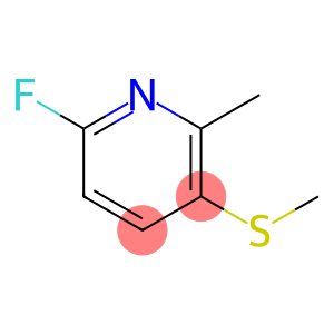 6-氟-2-甲基-3-(甲硫基)吡啶
