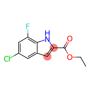 5-氯-7-氟-1H-吲哚-2-羧酸乙酯