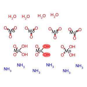 Molybdate(6-),hexaammonium,tetrahydrate