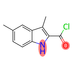 1H-Indole-2-carbonyl chloride, 3,5-dimethyl- (9CI)