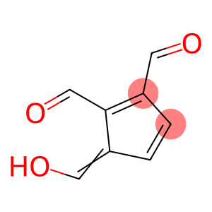 2,3-Fulvenedicarboxaldehyde, 6-hydroxy- (6CI)