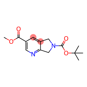 6H-Pyrrolo[3,4-b]pyridine-3,6-dicarboxylic acid, 5,7-dihydro-, 6-(1,1-dimethylethyl) 3-methyl ester