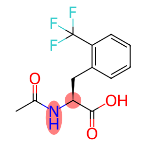 2-acetamido-3-(2-(trifluoromethyl)phenyl)propanoic acid
