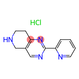 Pyrido[4,3-d]pyrimidine, 5,6,7,8-tetrahydro-2-(2-pyridinyl)-, hydrochloride (1