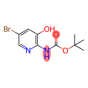 Carbamic acid, N-(5-bromo-3-hydroxy-2-pyridinyl)-, 1,1-dimethylethyl ester
