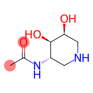 N-[(3S,4R,5S)-4,5-Dihydroxy-3-piperidinyl]acetamide