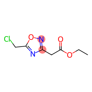Ethyl 2-(5-(chloromethyl)-1,2,4-oxadiazol-3-yl)acetate