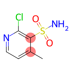 2-Chloro-4-methyl-pyridine-3-sulphonic acid amide