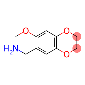 1-(7-methoxy-2,3-dihydro-1,4-benzodioxin-6-yl)methanamine(SALTDATA: HCl)