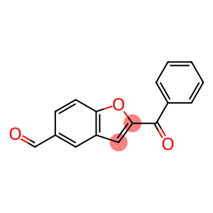 5-Benzofurancarboxaldehyde, 2-benzoyl-
