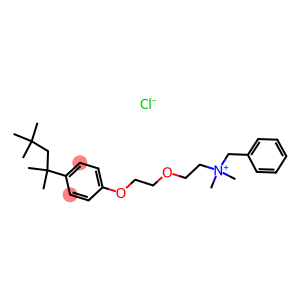 N-benzyl-N,N-dimethyl-2-{2-[4-(2,4,4-trimethylpentan-2-yl)phenoxy]ethoxy}ethanaminium