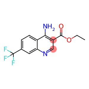 4-Amino-7-(trifluoromethyl)quinoline-3-carboxylic acid ethyl ester