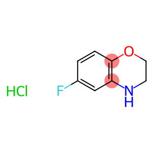 6-Fluoro-3,4-dihydro-2H-benzo[b][1,4]oxazine hydrochloride