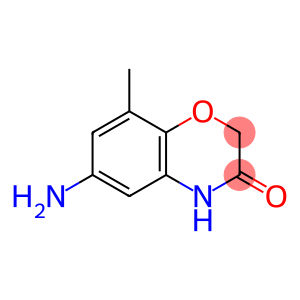 6-amino-8-methyl-2H-1,4-benzoxazin-3(4H)-one(SALTDATA: HCl)