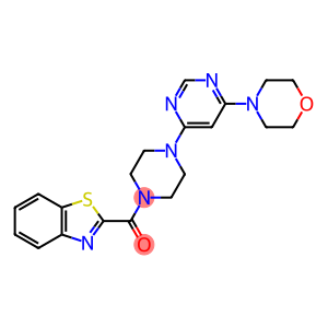 Methanone, 2-benzothiazolyl[4-[6-(4-morpholinyl)-4-pyrimidinyl]-1-piperazinyl]-