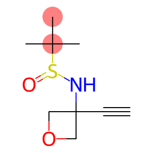 N-(3-乙炔基氧杂环丁烷-3-基)-2-甲基丙烷-2-亚磺酰胺