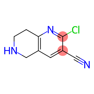1,6-Naphthyridine-3-carbonitrile, 2-chloro-5,6,7,8-tetrahydro-
