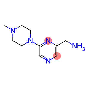(6-(4-methylpiperazin-1-yl)pyrazin-2-yl)methanamine