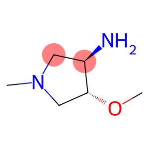 3-Pyrrolidinamine, 4-methoxy-1-methyl-, (3R,4R)-rel-
