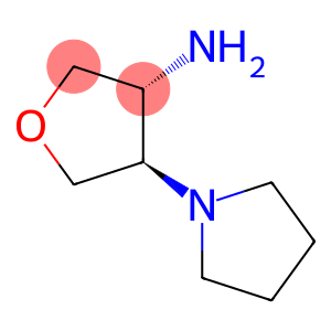 (3R,4R)-4-(1-Pyrrolidinyl)tetrahydro-3-furanamine