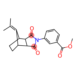 methyl 3-[10-(1-methylethylidene)-3,5-dioxo-4-azatricyclo[5.2.1.0~2,6~]dec-4-yl]benzoate