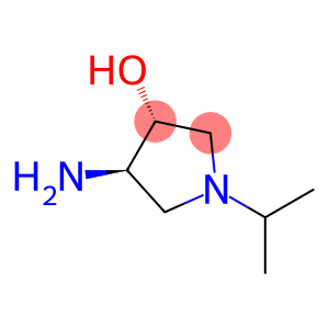 (3S,4S)-4-amino-1-propan-2-ylpyrrolidin-3-ol