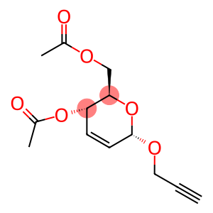 2-[(acetyloxy)methyl]-6-(2-propynyloxy)-3,6-dihydro-2H-pyran-3-yl acetate
