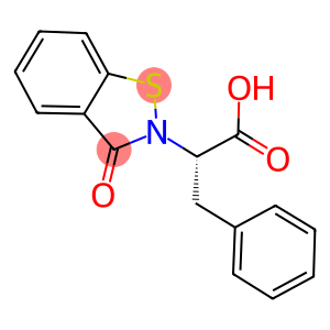 (2S)-2-(3-Oxo-1,2-benzisothiazol-2(3H)-yl)-3-phenylpropanoic acid