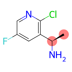 (1R)-1-(2-chloro-5-fluoropyridin-3-yl)ethanamine