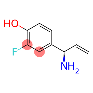 4-((1R)-1-AMINOPROP-2-ENYL)-2-FLUOROPHENOL