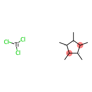 (2,3,4,5,5-pentamethylcyclopenta-1,3-dien-1-yl)titanium(3+) trichloride