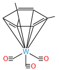 tricarbonyl[(1,2,3,4,5,6-eta)-1,3,5-trimethylbenzene]tungsten