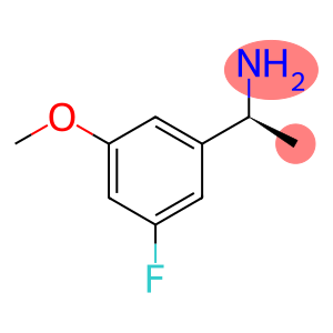 Benzenemethanamine, 3-fluoro-5-methoxy-α-methyl-, (αS)-