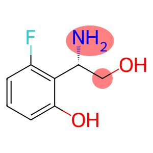 2-[(1S)-1-amino-2-hydroxyethyl]-3-fluorophenol