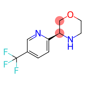 Morpholine, 3-[5-(trifluoromethyl)-2-pyridinyl]-, (3S)-