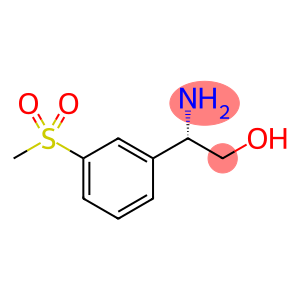 (S)-2-amino-2-(3-(methylsulfonyl)phenyl)ethanol HYDROCHLORIDE