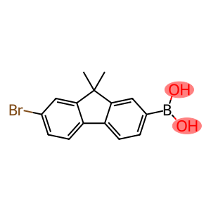 7-BroMo-9,9-diMethylfluoren-2-yl-boronic acid