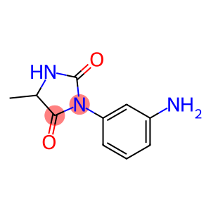 3-(3-氨基苯基)-5-甲基咪唑烷-2,4-二酮